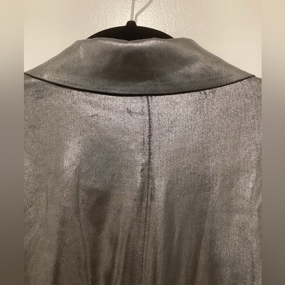 Anthropologie Mauve Zada Metallic Blazer. Size 2X - Picture 7 of 11